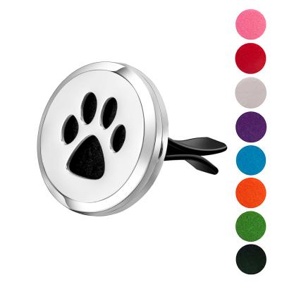 China Best Selling Fancy Dog POW Design Car Air Freshener Vent Aroma Car Diffuser Duct Clip for sale