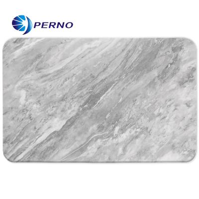 China Low Price Sustainable High Quality Water Absorb Diatomite Bath Mat for sale