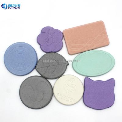 China Sustainable Diatomaceous Earth Technology Hot Selling Engraved And Printed Coasters for sale