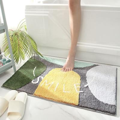 China Modern Custom Made Welcome Front Home Door Mat Rolls Rugs Fashion Design Fashion Bedroom Floor Mats Rugs for sale