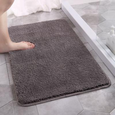 China Modern Durable Ultra Soft And Absorption Bathroom Covers Non Slip Bath Mat Set for sale