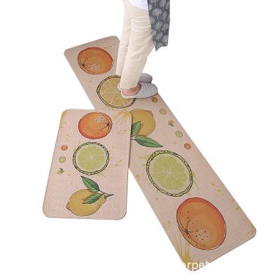 China Kitchen Washable Waterproof Blankets Non Slip Washable Kitchen Runner Blanket Soft Standing Comfort Mat for sale