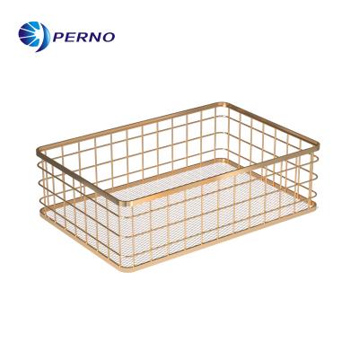 China Modern luxury viable bathroom metal frame palette, makeup storage, skin care storage rack for sale