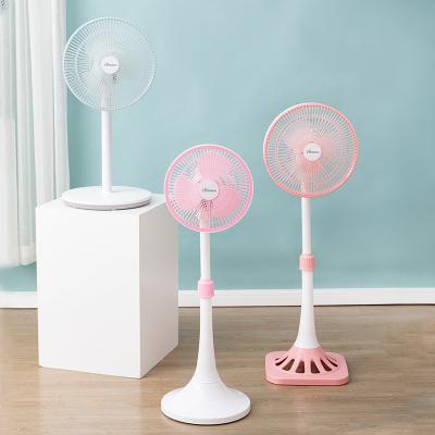 China Best Selling Quiet Whole Price Mini Modern Two Speed ​​Stand 10inch Plastic Fan With Timer For Kids Room for sale