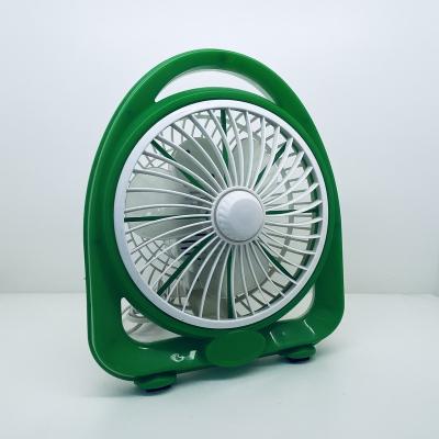 China Natural Type Turn Wind Multi-position Adjustment Knob Rechargeable Mini Desk Fans Price Page for sale