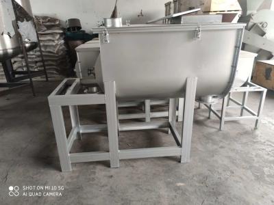 China Industrial Horizontal Ribbon Mixer For Dry Poultry Powder for sale