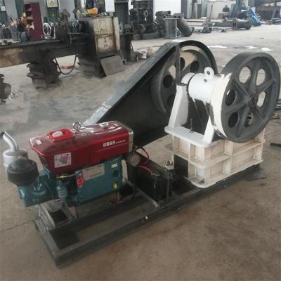 China Railway Mining Jaw Crusher Pe 250 X 400 Diesel Engine for sale