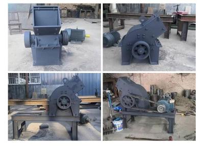 China Small Glass Stone Basalt 10TPH Hammer Crusher Machine for sale