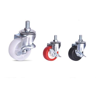 China Widely Used Best Rolling Adjustable Cart (Cabinet Table/Desk/Trailer Table etc) Casters 1.5/2/2.5/3 Inch Swivel Caster Wheels for sale