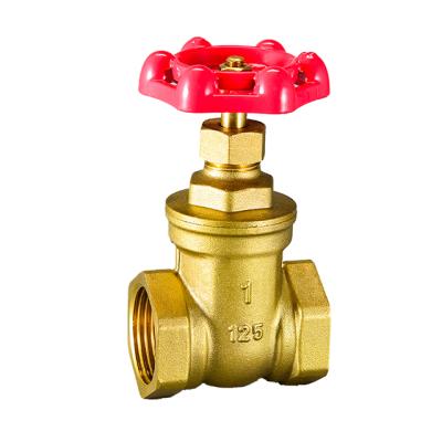 China General Brass Gate Valve Water Meter Front Forging General Valve for sale