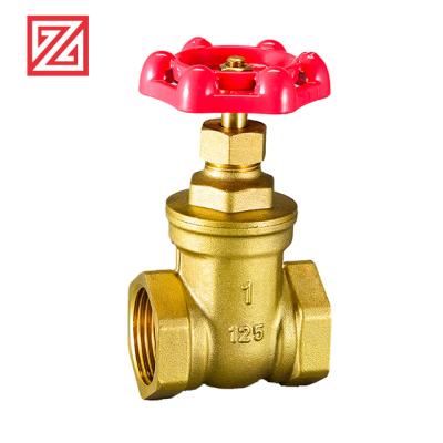 China General Brass Gate Valve Good Reputation 1 Inch Gate Valve for sale