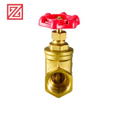 China Low Pressure General Hydraulic Kitchen Faucet 1/2 Inch Water Brass Gate Valve for sale