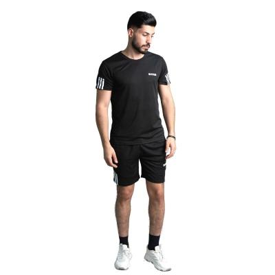 China QUICK DRY men t-shirt and shorts collection for sports for sale