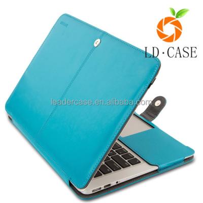 China Waterproof 21 Inch Leather Hard Cover Custom Laptop Case Hard Shell Laptop Case for sale