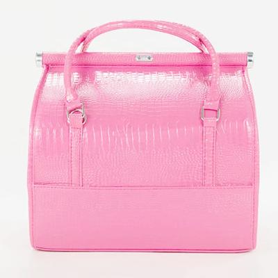 China Fashion Simple Portable Multifunctional PU Leather Storage Cosmetic Bag for sale