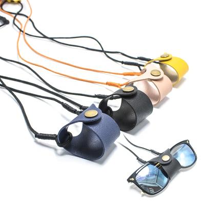 China Eco-Friendly Hot Non-slip Fixed Custom Leather Anti-lost Lanyard Lanyard Lanyard Necklace for sale