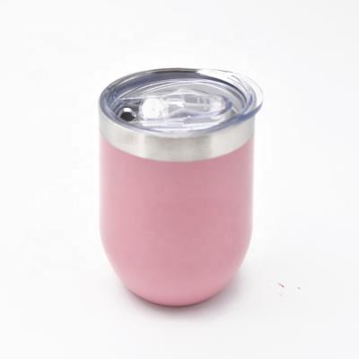 China Zhejiang Sustainable Double Walled Vacuum Tumbler 304 Steel Insulated Water Stainless Steel Wine Cup for sale