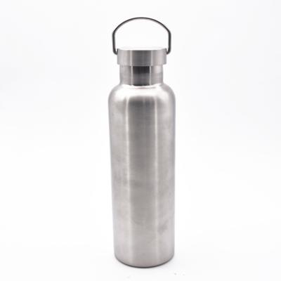 China PORTABLE Thermoflask Double Stainless Steel Insulated Water Bottle, 750ml, Silver Color for sale