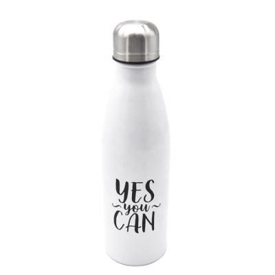 China PORTABLE Travel Mug 500ml Stainless Steel Termos Mug Vacuum Water Bottle for sale