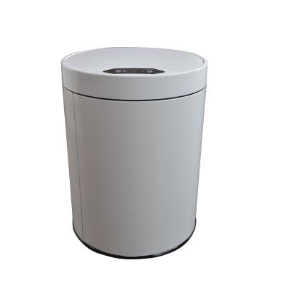 China Sustainable Intelligent Car Trash Can Wholesale 8L Waste Basket Bin Sensor for sale