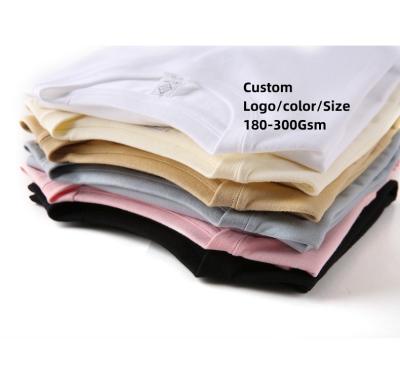 China Anti-pilling Brand Design Logo Picture Free Custom Men and Women DIY Cotton Tops Casual Short Sleeve Plus Size T-Shirt for sale