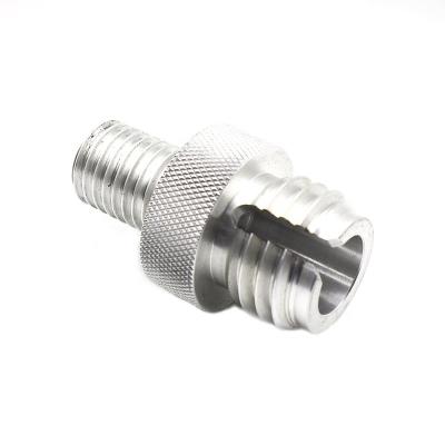 China Custom Precision Aluminum Hose Ends Parts Aluminum CNC Lathe Part in Dongguan for sale