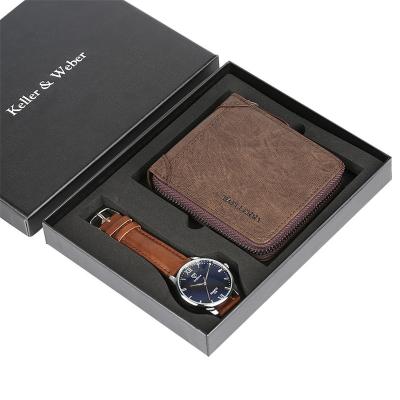 China New design promotion designer watch waterproof pen wallet pen main chain creative sunglass men sets gift combination set for sale