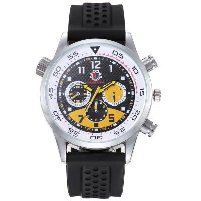 China Wholesale Non-Specific New Arrival Fashion Silicone Men's Large Dial Watch Dial Watches Online Silicone Sports Men's Watches for sale