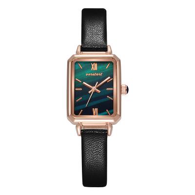 China Wholesale Waterproof Exquisite Temperament Jewelry Amazon Watch Belt Hot Selling Green Green Waterproof Women Watches Women Wrist for sale