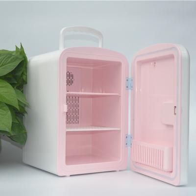 China THERMOELECTRIC Portable Mini Fridge 9L Heating And Soft Cooling Beauty Mini Fridge for sale