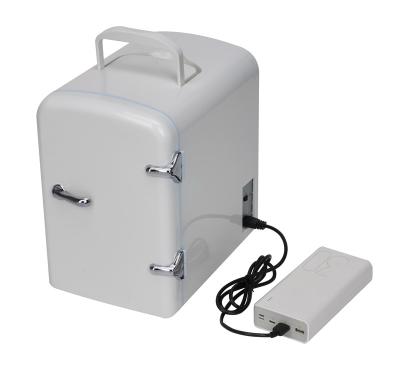 China Mini Fedgr Cosmetics Refrigerator Frost Free ABS Plastic Compact Refrigeration Compact Compact Veedai OEM Portable Customizable USB 4L or NC; ZHE for sale