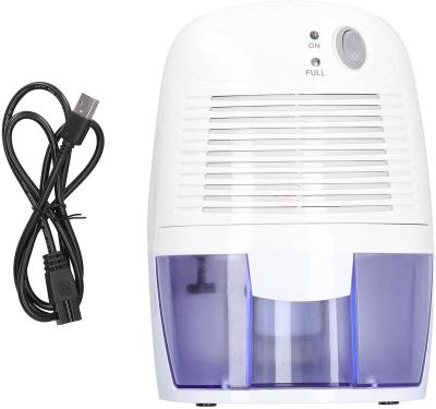 China 5V10W 0.5L Car USB Electric Dehumidifier Mini Dehumidifier Air Dryer Portable Small With LED Lights for sale