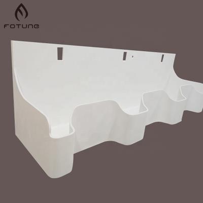 China Hospital / Laboratory Artificial Quartz Stone Scrub Wall Hung Medical Hospital Hand Wash Sink for sale