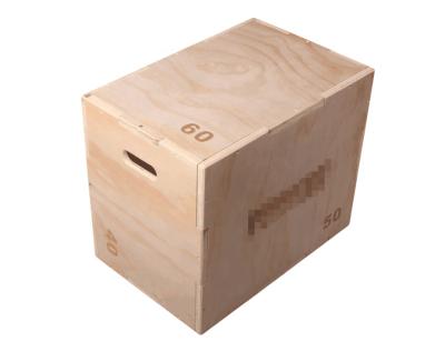 China Wooden Plywood Jump Box Physical Training Jump Box Gym Training Plyometric Box for sale