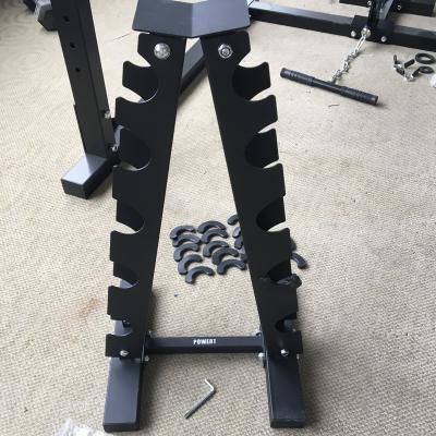 China TTCZ 5 Row Dumbbell Rack Indoor Rack Storage 5 Pair Dumbbell Rack for sale