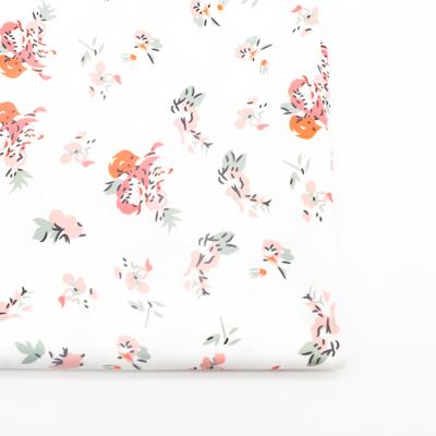 China Memory Shaoxing Fabric Digital Printing Service Customized 100% Polyester Peach Skin Fabric For Dress for sale