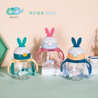 China High quality stocked 320ml tritan bpa free plastic baby milk bottles for sale