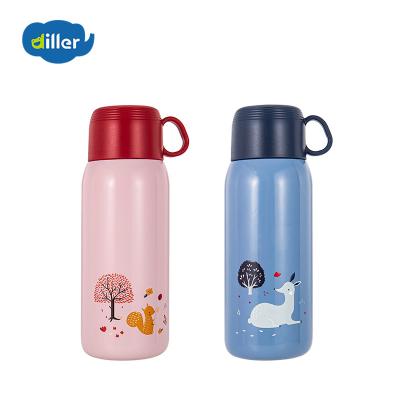 China Sustainable Double Wall Bottle Kids Stainless Steel Drinking Water Bottle For Children for sale