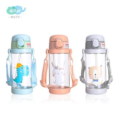 China 12 oz 12oz kids school sustainable transparent plastic water bottle for school kids for sale