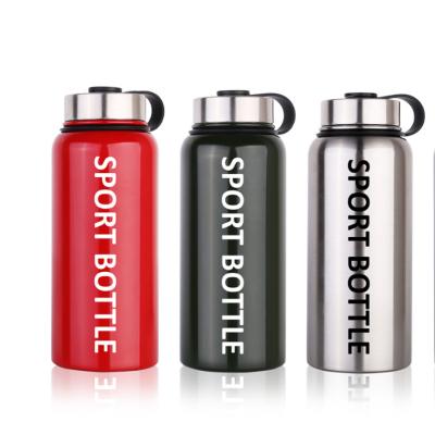 China Stainless Steel Business Insulated Water Bottle Wide Mouth 34oz for sale