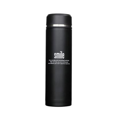 China Different Logo Bottle Laser Business 500ml New Color Stainless Steel Water Bottle for sale