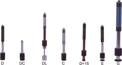 China Impact Device Type C Metal Hardness Tester , Handheld Hardness Tester For Small Thin Work Piece for sale