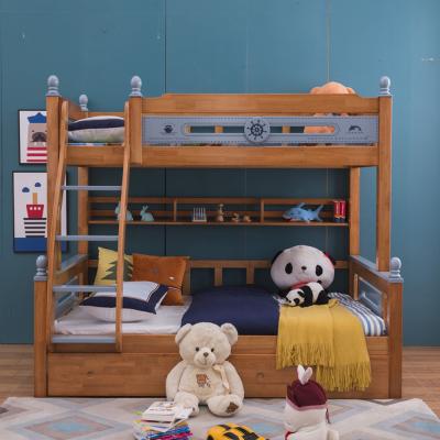 China Wholesale Custom Expandable Custom Furniture Kids Bedroom Wooden Luxury Bunk Bed With Storage for sale