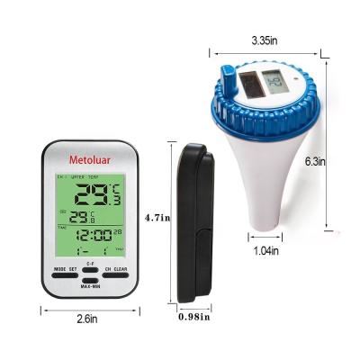 China Waterproof Solar Swimming Pool Thermometer For Indoor And Outdoor Weighing 0.5KG for sale