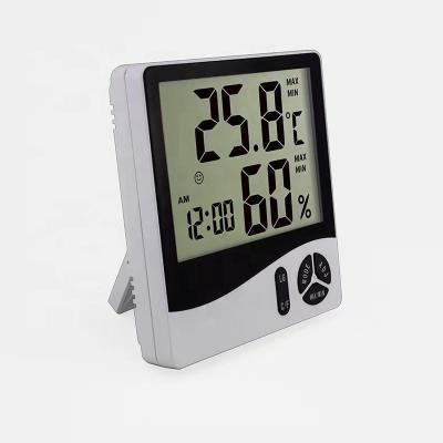 China WS1011 Mini Indoor LCD Digital Temperature Hygrometer Meter With Suction Iron / Hook Placement for sale