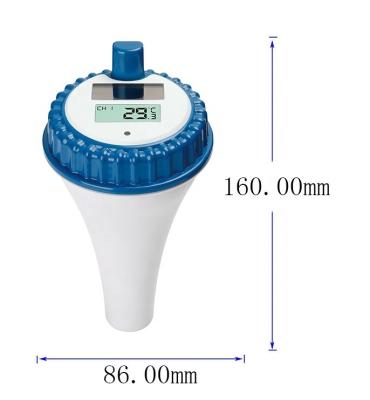 China Smart Digital Indoor And Outdoor Solar Wireless Water Thermometer With Customization for sale