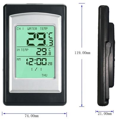 China Environmental Protection Material Luxury Swimming Pool Water Thermometer For Outdoor for sale