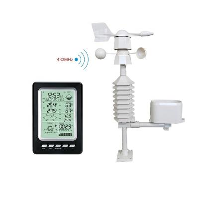 China Smart Weather Station With High Accuracy Humidity Sensor And Weather Forecast Feature for sale