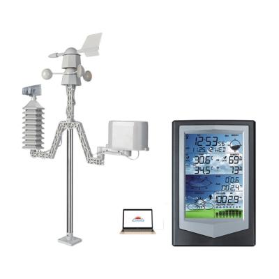 China Home Outdoor Wireless Weather Station With Color Display And Temperature Forecast -40 to 60 ° C for sale