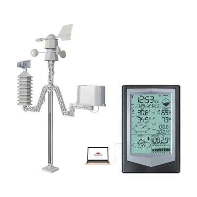 China Home Outdoor Wireless Rain Forecast Station With Professional Wind Speed And Direction for sale